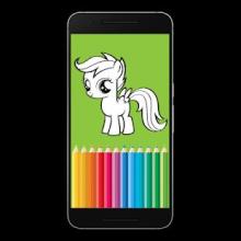 Free Unicorn Coloring Book截图2