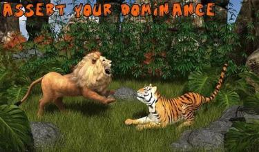 Ultimate Lion Vs Tiger Wild Adventure Game截图1