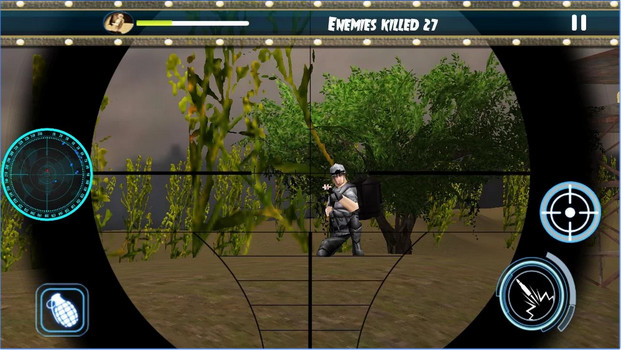 Sniper Desert War - Strike截图1