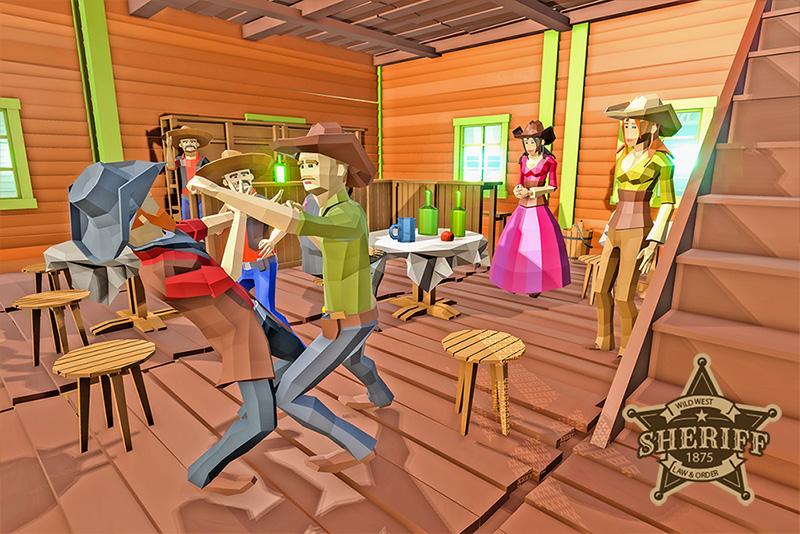 Sheriff vs Bad Cowboys: Fantasy West截图2