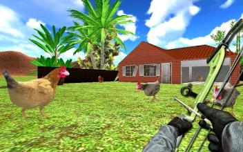 Chicken Hunting 2018: Archery Roaster Shoot 3D截图3