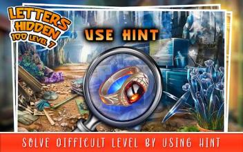 Hidden Letters 100 Level : Hidden Objects Game #7截图4