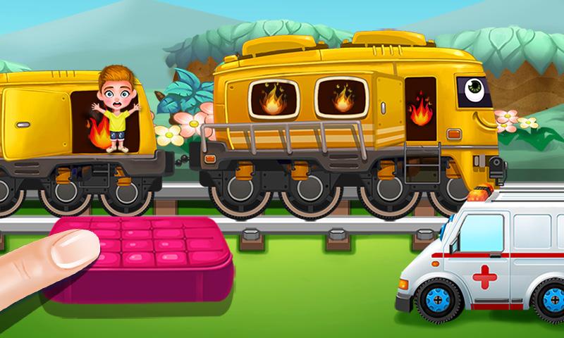 Fire Train! Kids Adventure截图2