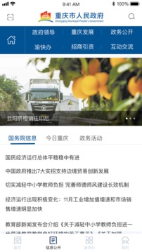 重慶市政府截圖