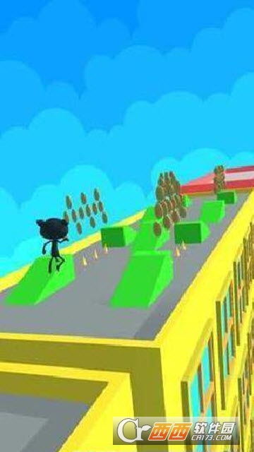 黑猫跳跃无尽跑酷截图3