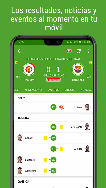 Resultados de Futbol截图3