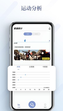健康運(yùn)動(dòng)計(jì)步器截圖