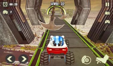 3D Grand Monster Truck : Impossible Derby Stunt截图3