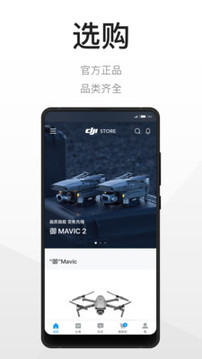 DJI Store 大疆商城截圖