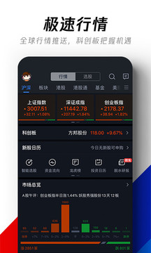 騰訊自選股截圖