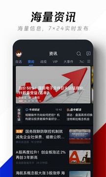 騰訊自選股截圖