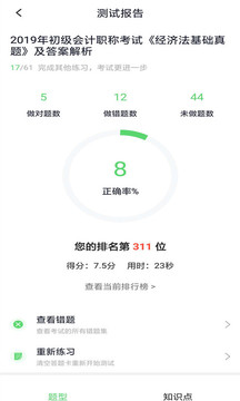 初級會計(jì)截圖