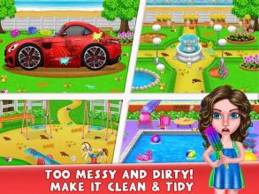 Celebrity House Cleaning : Girl Home Cleanup Game截图3