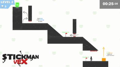 Stickman Vex Parkour Platform Boost截图5