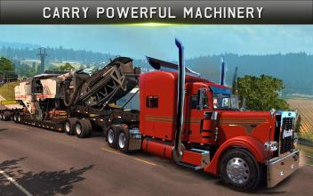 Cargo Dump Truck Driver Simulator PRO Europe 2018截图3