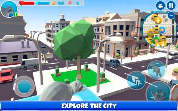 Raccoon Adventure City Simulator 3D截图5