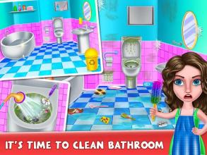 Celebrity House Cleaning : Girl Home Cleanup Game截图4