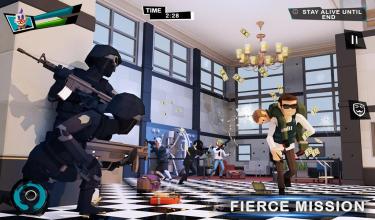 Ultimate Armed Heist  Bank Robbery Shooting Games截图4