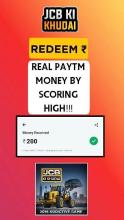 JCB Ki Khudai  Play & Earn Paytm cash截图1