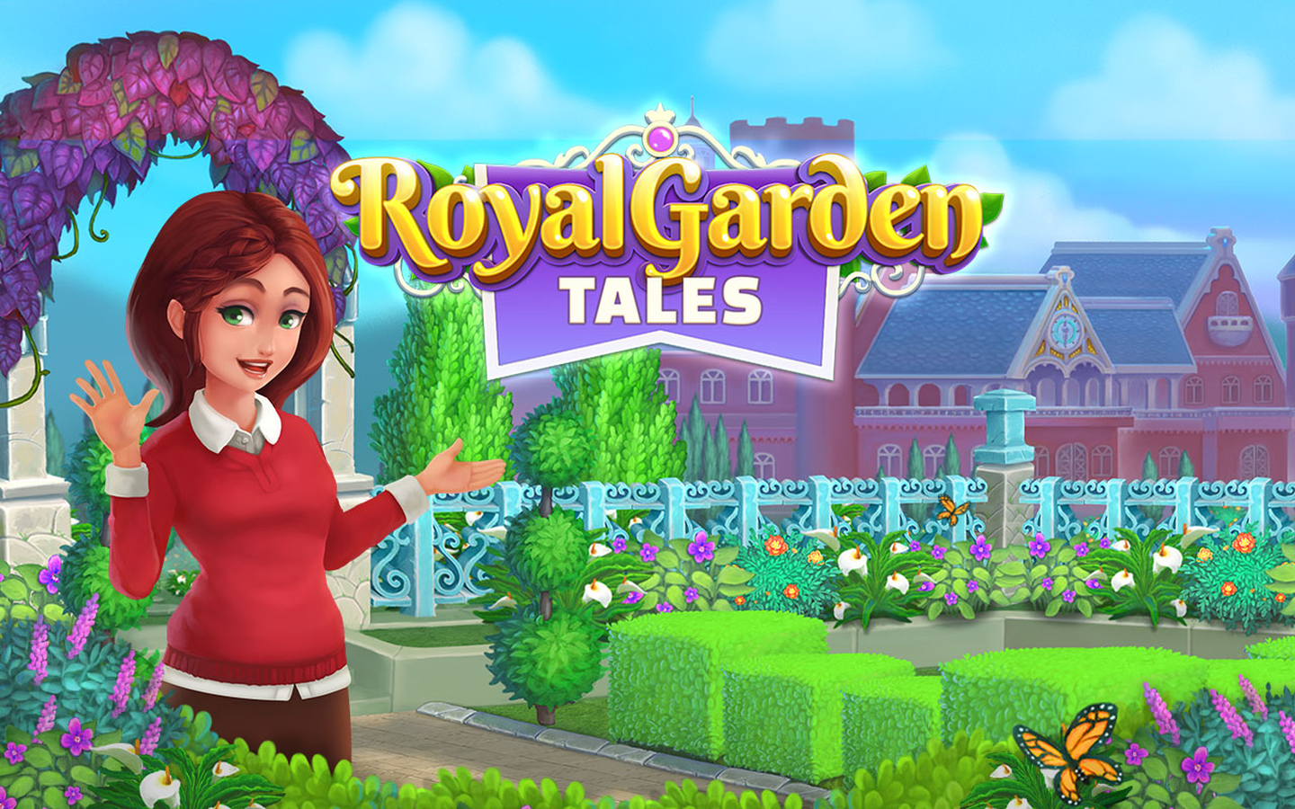 Royal Garden Tales - Match 3 Castle Decoration截图3