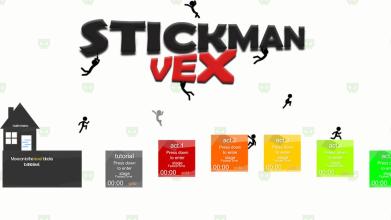 Stickman Vex Parkour Platform Boost截图1