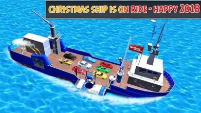 Car Transport Ship Simulator 3d截图4