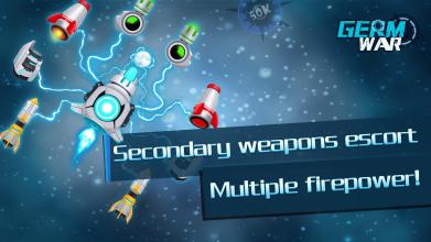 Germ War  Space Shooting Game截图1