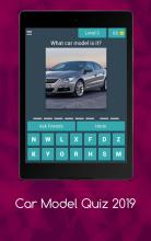 Car Model Quiz 2019截图1