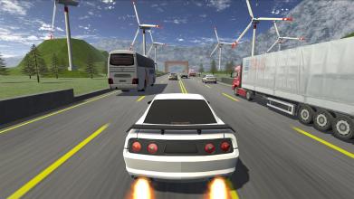 Ultimate Racer 3D Highway Traffic截图1