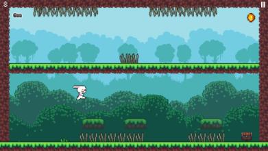 Rabbit Runner  2D Pixel Jump Game截图5