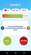 Fact Or Fiction - Knowledge Quiz Game Free截图2