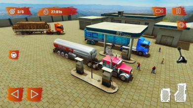 Offroad Transporter Truck Simulator Big Rig Truck截图3