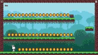 Rabbit Runner  2D Pixel Jump Game截图2