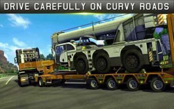 Cargo Dump Truck Driver Simulator PRO Europe 2018截图1