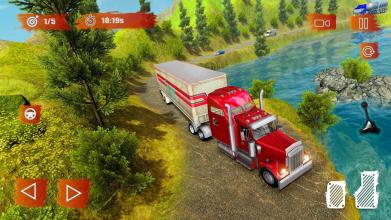 Offroad Transporter Truck Simulator Big Rig Truck截图2