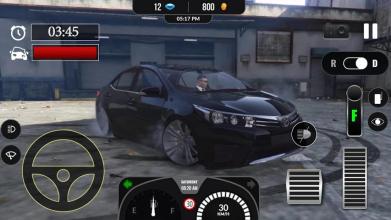 Car Traffic Toyota Corolla Racer Simulator截图2