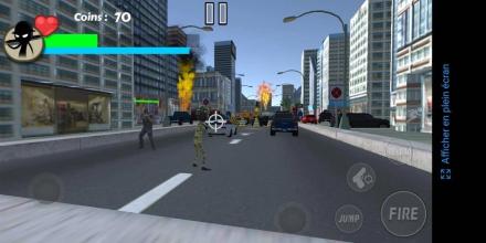 Firing stickman   Fire Squad battle strike截图4