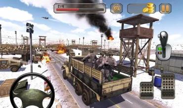 Us Army Truck Driving : Real Army Truck截图1