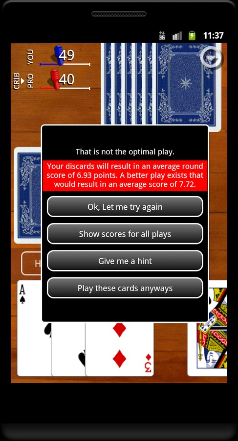 Cribbage Classic截图5