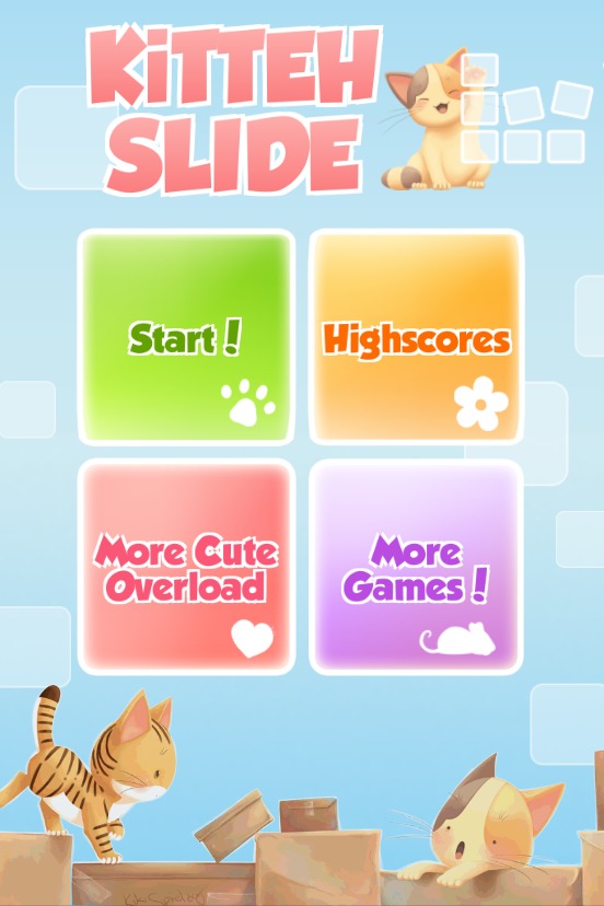 Kitten Slide Puzzle截图1