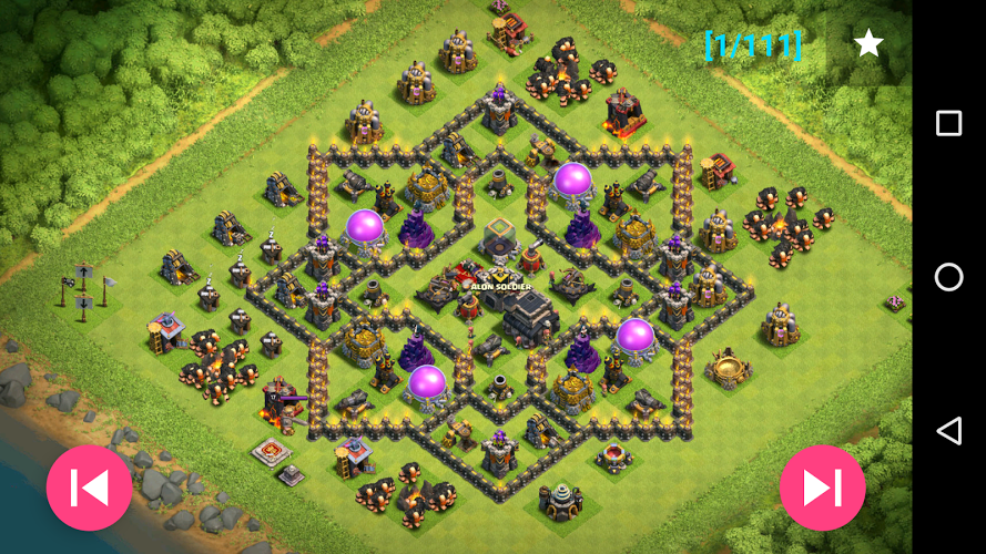 Maps of Coc TH9截图4