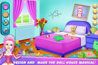 Magical Doll House Cleanup-Dream Home Decor Repair截图4