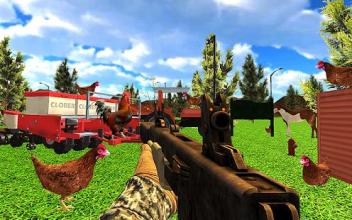 Chicken Shoot Roaster Sniper Hunting Challenge 3D截图4
