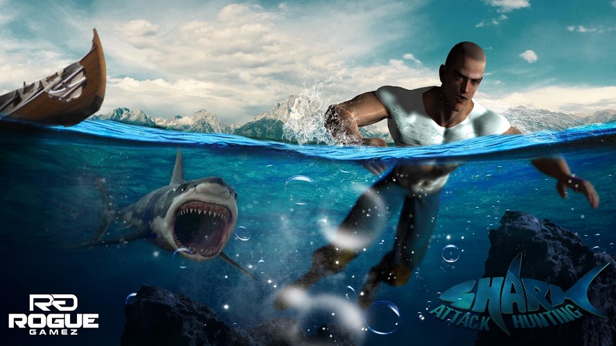 水下的愤怒鲨鱼狩猎截图1
