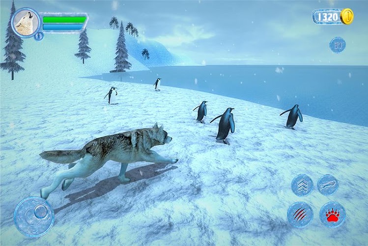 北极狼群3D截图2