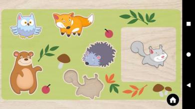 Baby Games Animal Puzzles截图1