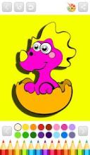 Cute Dinosaur Coloring Book截图2