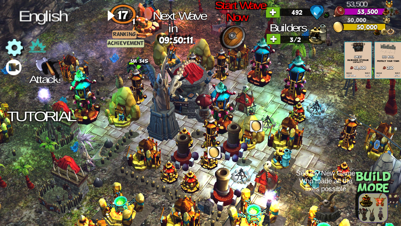 Clash Of Orcs & Tower Defense截图1