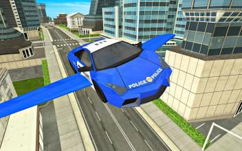 Police Flying Cars Futuristic Sim 3D截图2