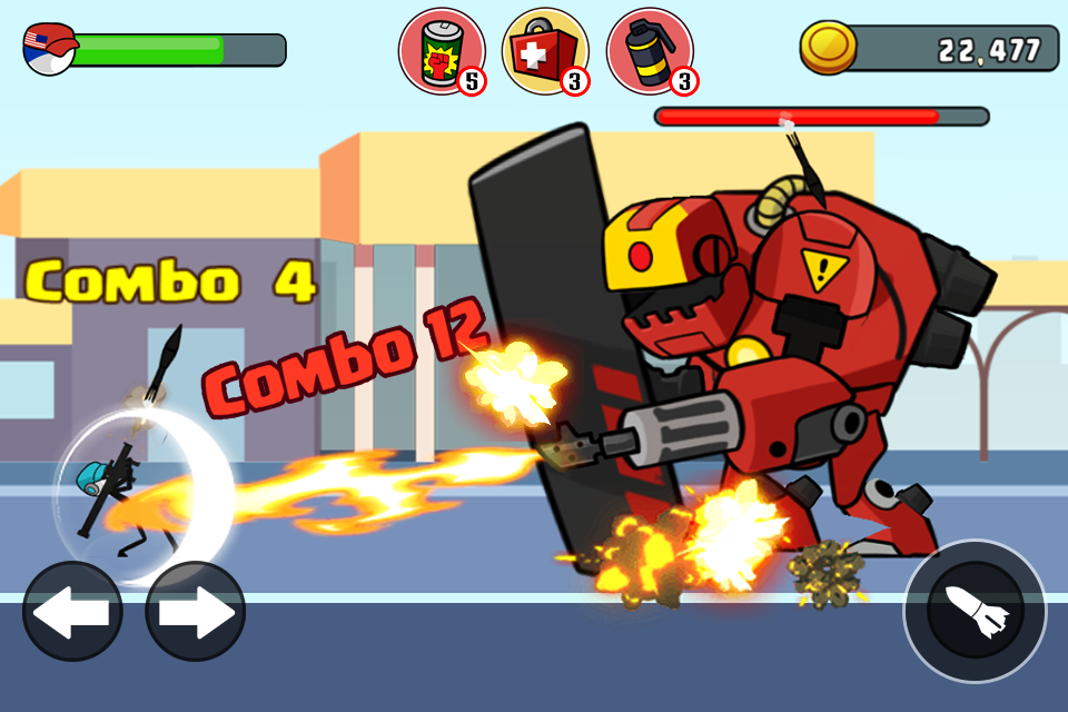 Stick soldier - Revenger - stickman warriors截图3